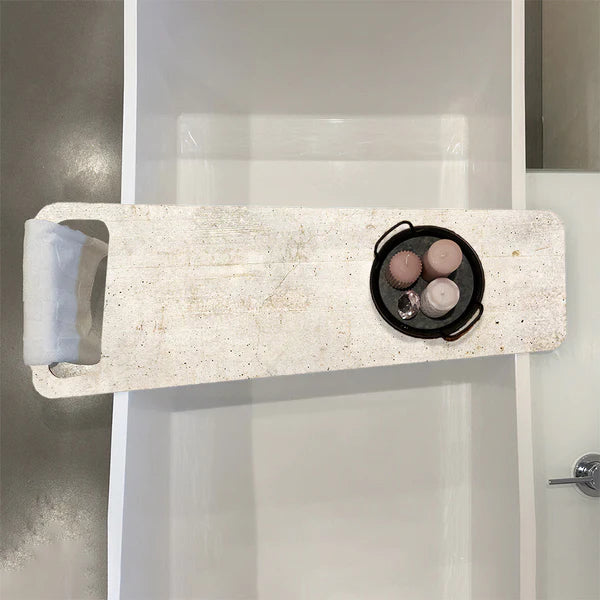 Badewannenablage Stein Design