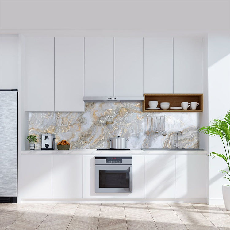 Küchenrückwand Stein Design